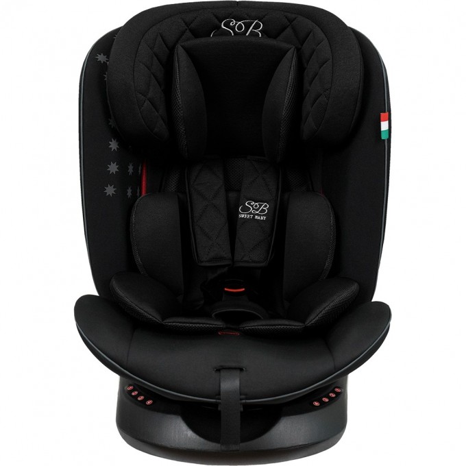 Автокресло группа 0123 (0-36) SWEET BABY FORTUNA 360 SPS ISOFIX Black 427025 Автокресло группа 0123 (0-36) SWEET BABY FORTUNA 360 SPS ISOFIX Black 427025