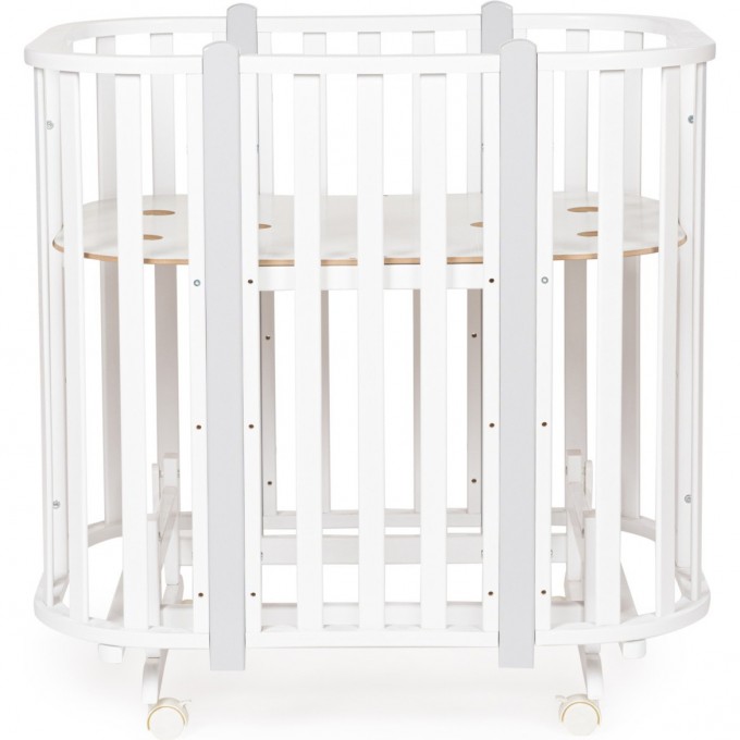 Детская кровать-трансформер SWEET BABY PALERMO 5 в 1 с маятником Bianco/Bianco 426871 Детская кровать-трансформер SWEET BABY PALERMO 5 в 1 с маятником Bianco/Bianco 426871