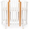 Детская кровать-трансформер SWEET BABY PALERMO Bianco/Naturale (белый/натуральный) 5 в 1 с маятником 426798