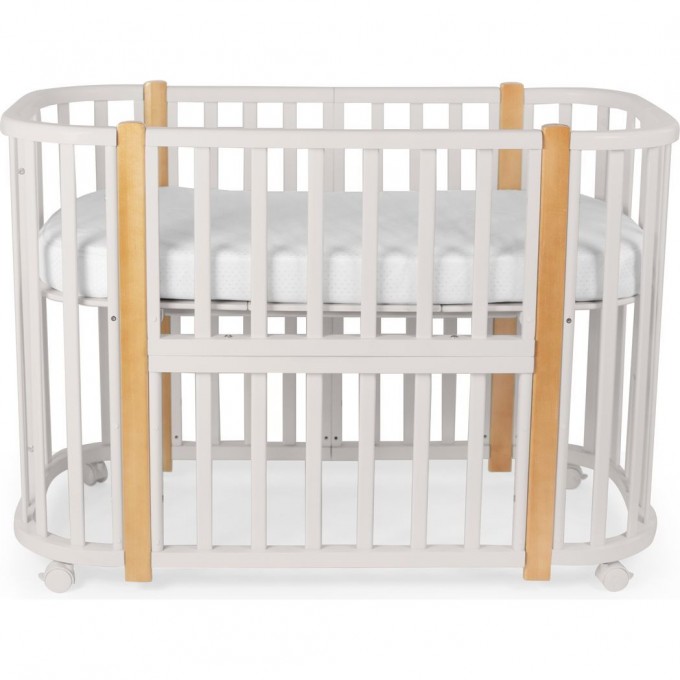 Детская кровать-трансформер SWEET BABY PALERMO Cachemire-Naturale (кашемир-натуральный) 5 в 1 с маятником 426799 Детская кровать-трансформер SWEET BABY PALERMO Cachemire-Naturale (кашемир-натуральный) 5 в 1 с маятником 426799