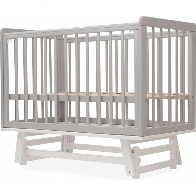 Детская кроватка SWEET BABY PALLADIO Grigio/ Bianco (серый/белый) с маятником 426802 Детская кроватка SWEET BABY PALLADIO Grigio/ Bianco (серый/белый) с маятником 426802