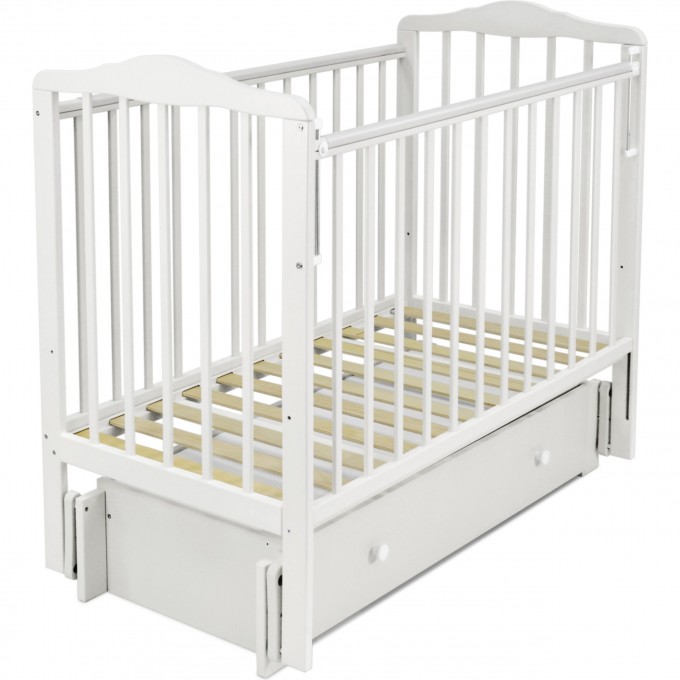 Детская кроватка SWEET BABY PRIMI SOGNI Bianca (белый) маятник, ящик 426820 Детская кроватка SWEET BABY PRIMI SOGNI Bianca (белый) маятник, ящик 426820