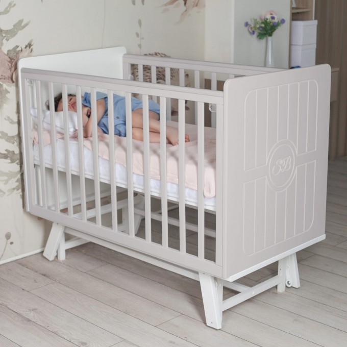 Детская кроватка SWEET BABY с маятником Nuovo Кашемир/Белый 426997 Детская кроватка SWEET BABY с маятником Nuovo Кашемир/Белый 426997