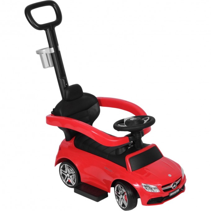 Каталка SWEET BABY MERCEDES-BENZ AMG C63 с ручкой Red 424705 Каталка SWEET BABY MERCEDES-BENZ AMG C63 с ручкой Red 424705