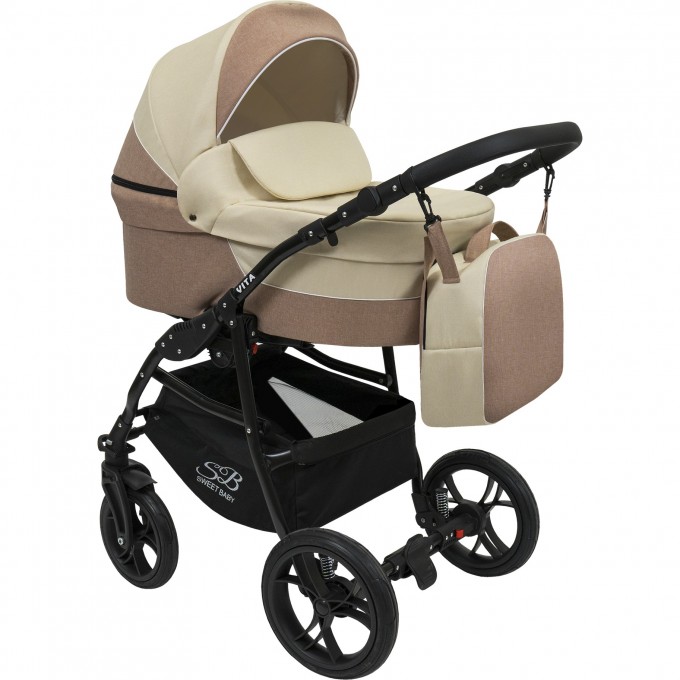 Коляска 2в1 SWEET BABY VITA Beige 426712 Коляска 2в1 SWEET BABY VITA Beige 426712