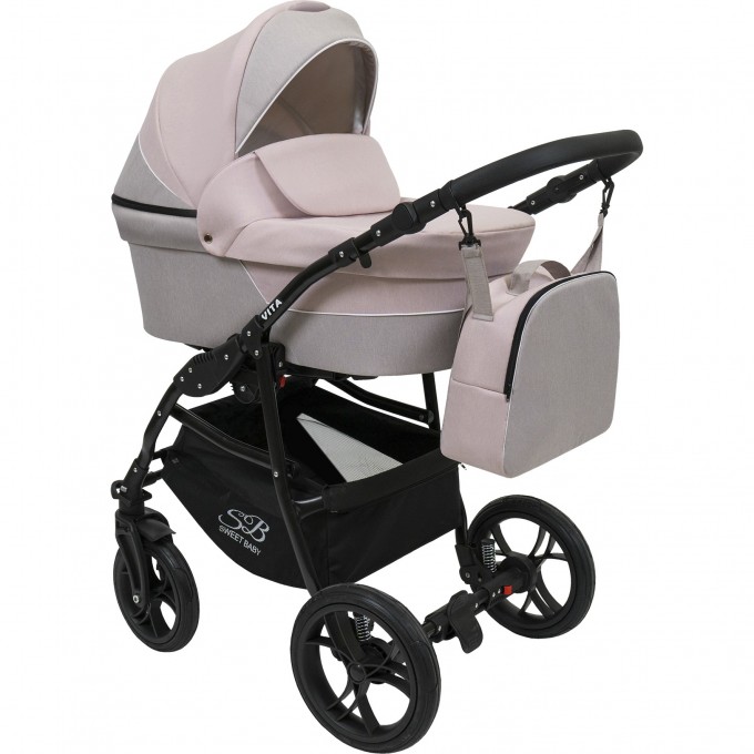 Коляска 2в1 SWEET BABY VITA Rose 426714 Коляска 2в1 SWEET BABY VITA Rose 426714