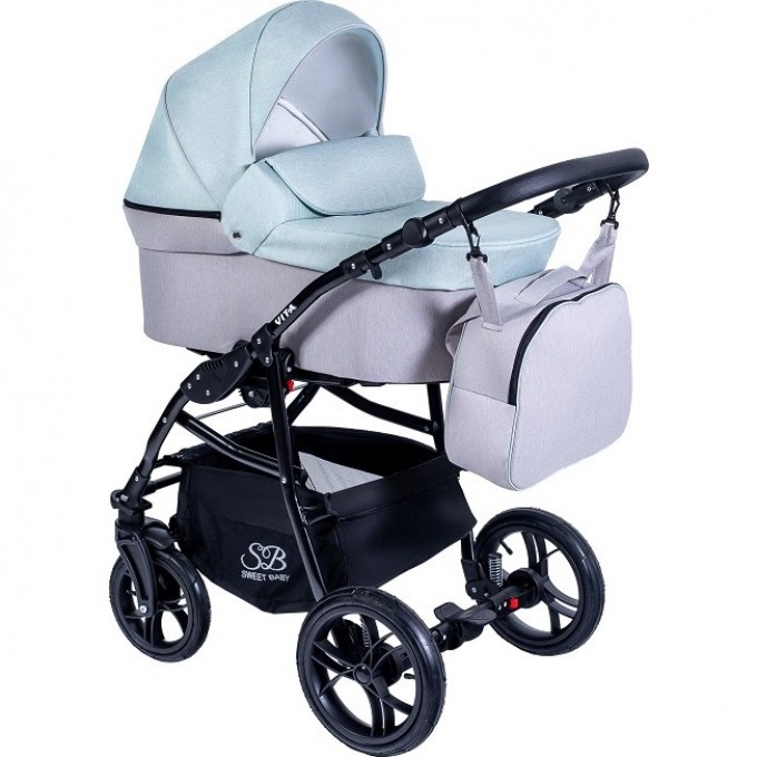 Коляска SWEET BABY VITA 3в1 Blue 426831 Коляска SWEET BABY VITA 3в1 Blue 426831