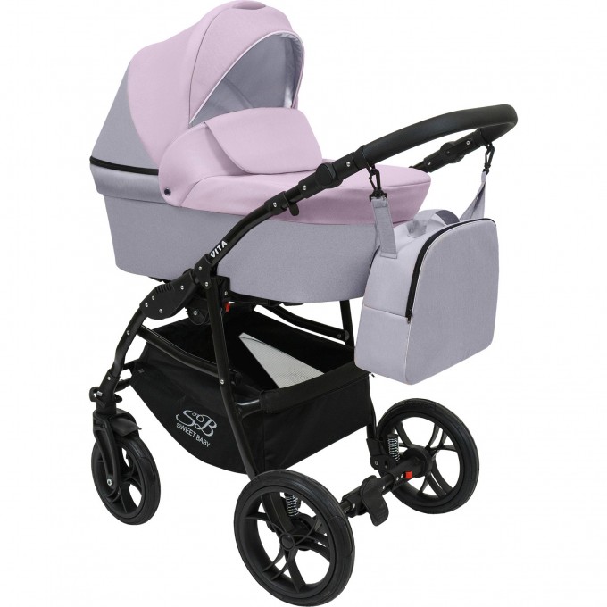 Коляска SWEET BABY VITA 3в1 Rose 426833 Коляска SWEET BABY VITA 3в1 Rose 426833