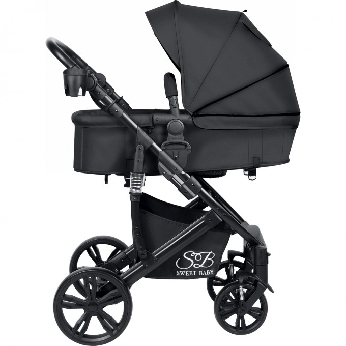 Коляска-трансформер 2в1 SWEET BABY COMFORT Black Black 426963 Коляска-трансформер 2в1 SWEET BABY COMFORT Black Black 426963