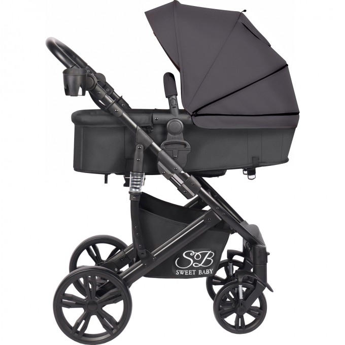 Коляска-трансформер 2в1 SWEET BABY COMFORT Black Grey 426962 Коляска-трансформер 2в1 SWEET BABY COMFORT Black Grey 426962