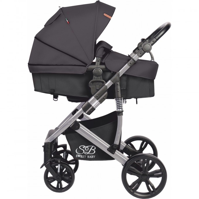 Коляска-трансформер 2в1 SWEET BABY COMFORT Grey 426909 Коляска-трансформер 2в1 SWEET BABY COMFORT Grey 426909