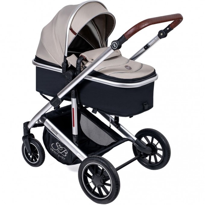 Коляска-трансформер SWEET BABY AMARE Beige 426733 Коляска-трансформер SWEET BABY AMARE Beige 426733