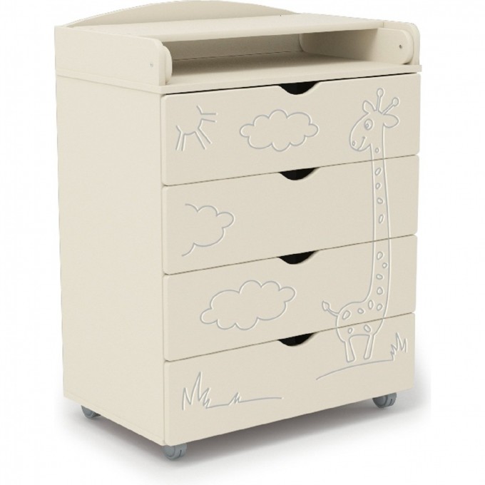 Комод SWEET BABY VENERDI ЖИРАФ Avorio (слоновая кость) 382038 Комод SWEET BABY VENERDI ЖИРАФ Avorio (слоновая кость) 382038