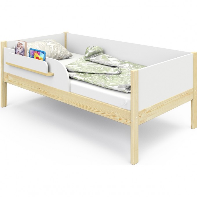 Кровать подростковая SWEET BABY PAOLA Bianco Naturale (белый-натуральный) 426563 Кровать подростковая SWEET BABY PAOLA Bianco Naturale (белый-натуральный) 426563