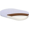Матрас в кроватку SWEET BABY COCOS COMFORT PLUS овальный BAROCCO/PALERMO 119X59х11 426927