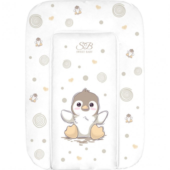 Пеленальный матрасик 48х71 см SWEET BABY PINGUINO Crema (бежевый) 426849 Пеленальный матрасик 48х71 см SWEET BABY PINGUINO Crema (бежевый) 426849