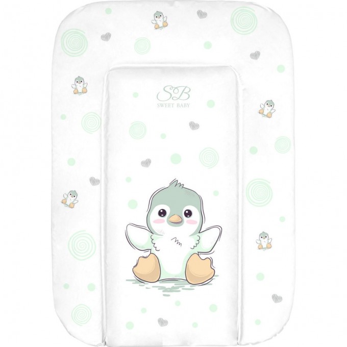 Пеленальный матрасик 48х71 см SWEET BABY PINGUINO Green (зеленый) 426850 Пеленальный матрасик 48х71 см SWEET BABY PINGUINO Green (зеленый) 426850