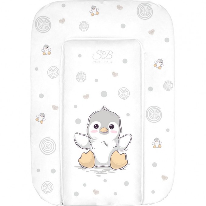 Пеленальный матрасик 48х71 см SWEET BABY PINGUINO Grigio (серый) 426851 Пеленальный матрасик 48х71 см SWEET BABY PINGUINO Grigio (серый) 426851