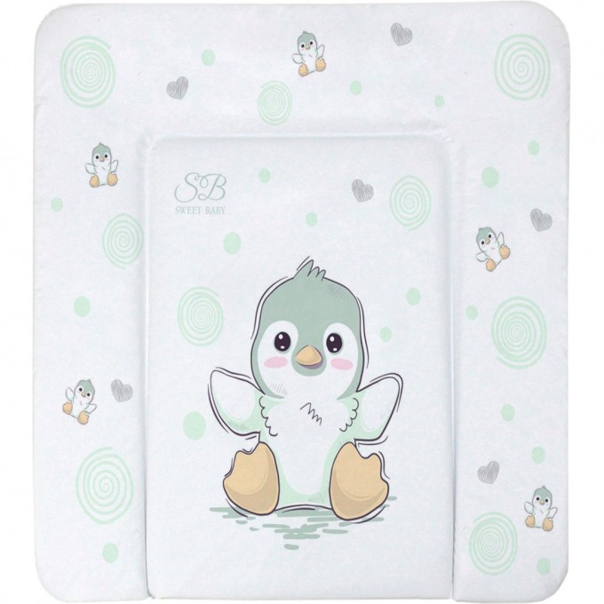 Пеленальный матрасик 71х80 см SWEET BABY PINGUINO Green (зеленый) 426853 Пеленальный матрасик 71х80 см SWEET BABY PINGUINO Green (зеленый) 426853