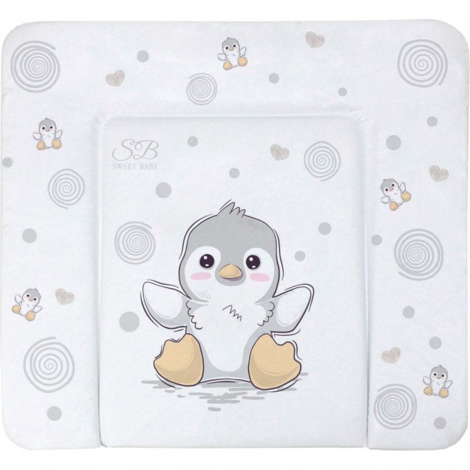 Пеленальный матрасик 71х80 см SWEET BABY PINGUINO Grigio (серый) 426854 Пеленальный матрасик 71х80 см SWEET BABY PINGUINO Grigio (серый) 426854