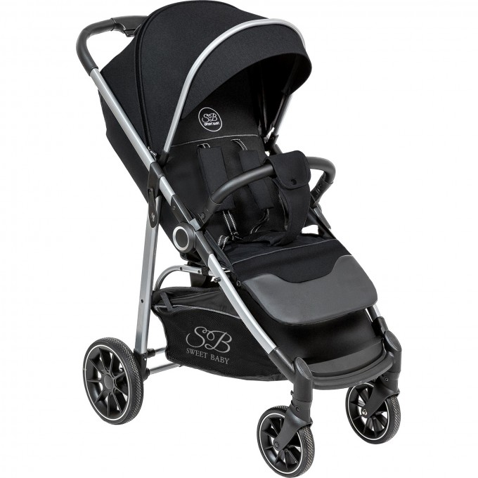 Прогулочная коляска SWEET BABY ARMONIA Black 426638 Прогулочная коляска SWEET BABY ARMONIA Black 426638
