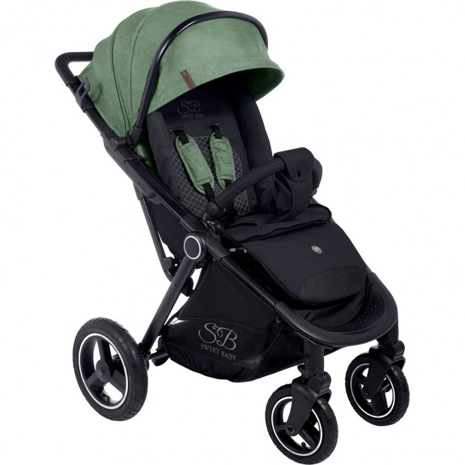 Прогулочная коляска SWEET BABY SUBURBAN COMPATTO Green (Air) 426641 Прогулочная коляска SWEET BABY SUBURBAN COMPATTO Green (Air) 426641