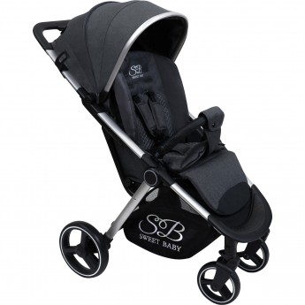 Прогулочная коляска SWEET BABY SUBURBAN COMPATTO Light Gray