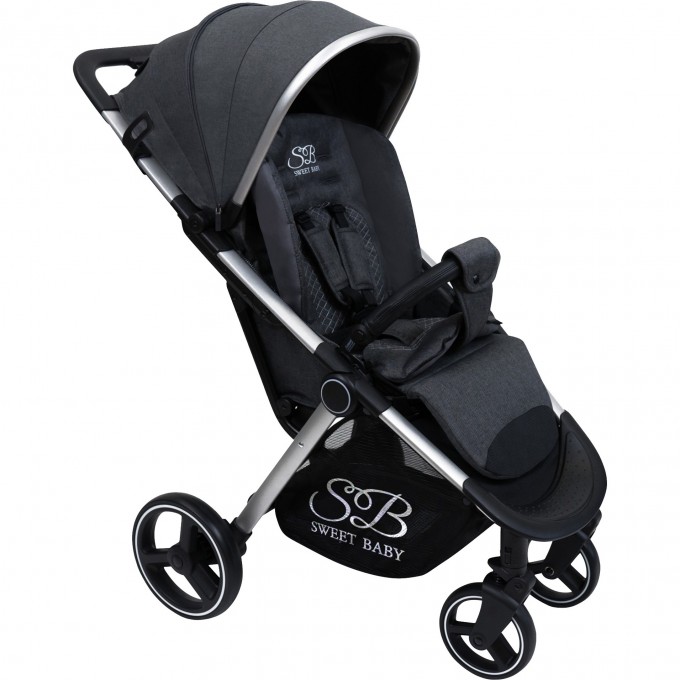 Прогулочная коляска SWEET BABY SUBURBAN COMPATTO Light Gray 426661 Прогулочная коляска SWEET BABY SUBURBAN COMPATTO Light Gray 426661
